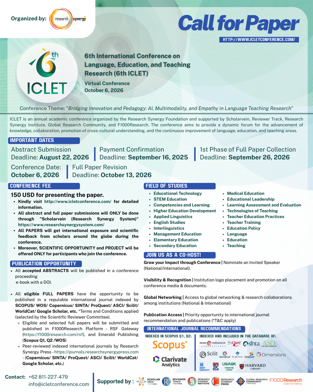 Poster 6th ICLET (1)